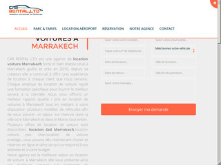Car Rental LTD: agence de locations de véhicules à Marrakech