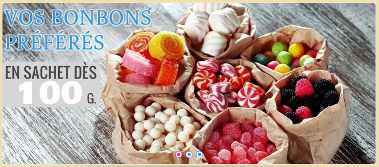 Espace Bonbon : vente en ligne de bonbons
