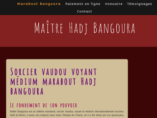 Hadj Bangoura: marabout opérant dans la Corse