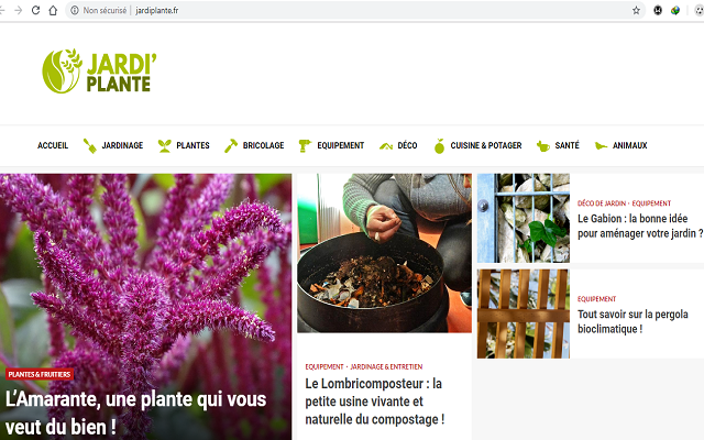 Jardi’Plante, portail d’informations pratiques sur les plantes