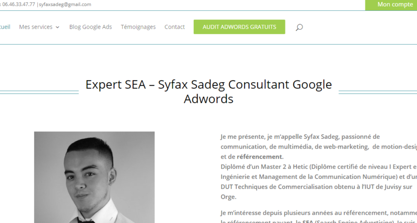 Expert-sea.fr : expert référencement SEA, un service de qualité