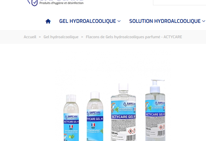 Trouvez les meilleurs gels hydroalcooliques
