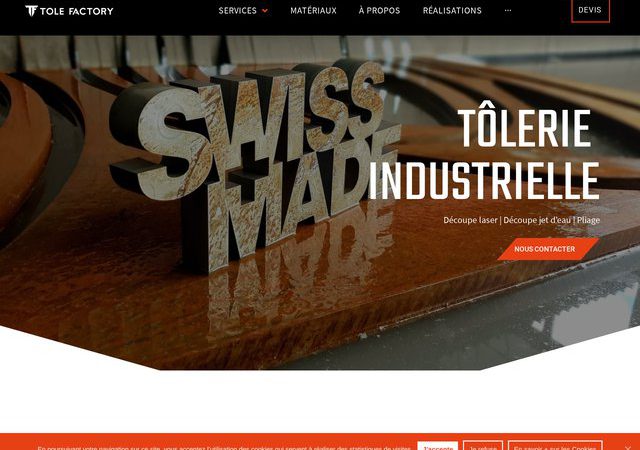 Entreprise experte en tôlerie fine et industrielle en Suisse