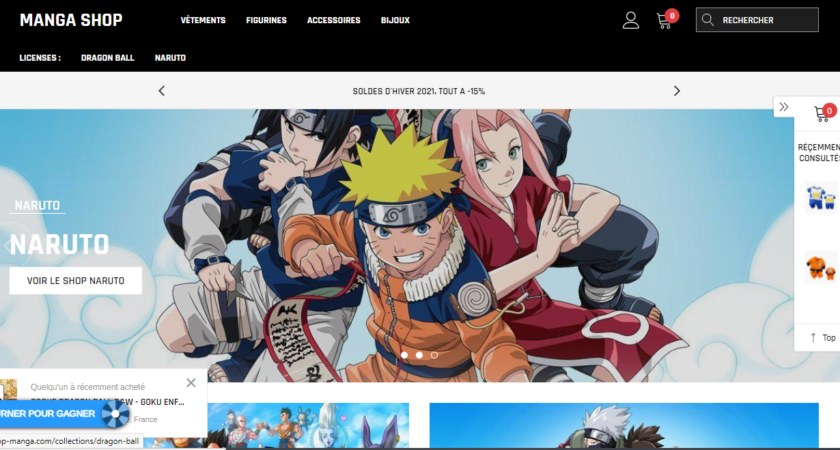 Découvrez l’un des meilleurs sites de vente d’articles mangas sur le net