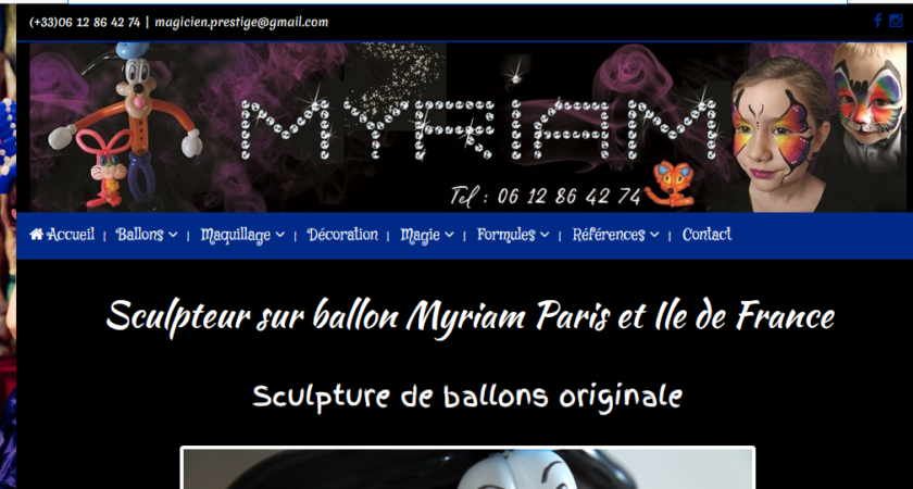 Sculpteur-de-ballon.com : sculpteur de ballon sur Paris, un savoir-faire unique