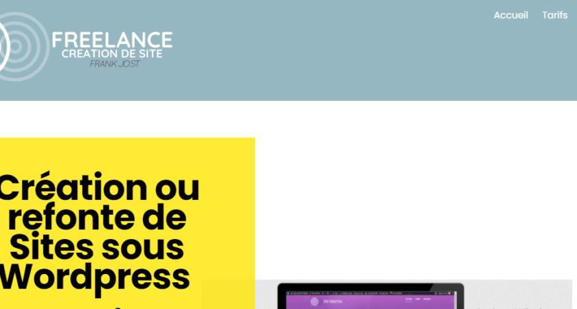 Freelance pour la création de site WordPress à Toulouse