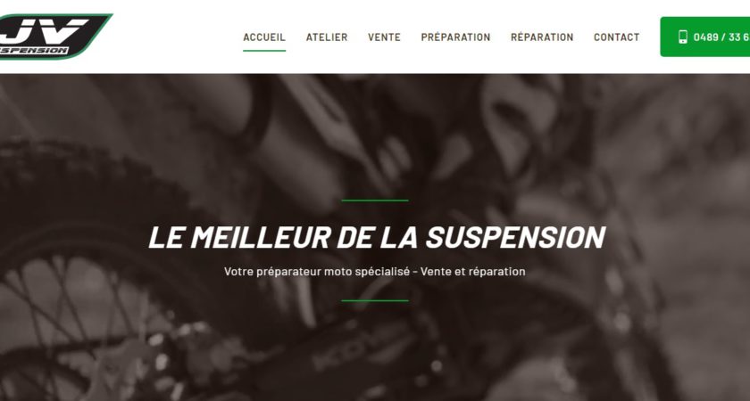 Vente, réparation et préparation de suspension pour moto MX