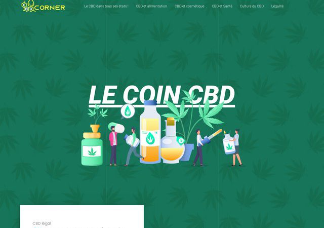 CBD Corner, votre site d’informations sur le CBD légal en France