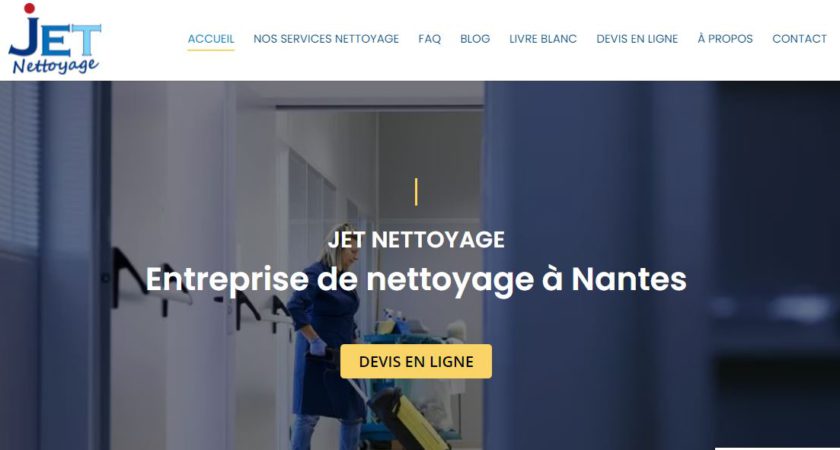 JET Nettoyage : spécialiste du nettoyage à Nantes