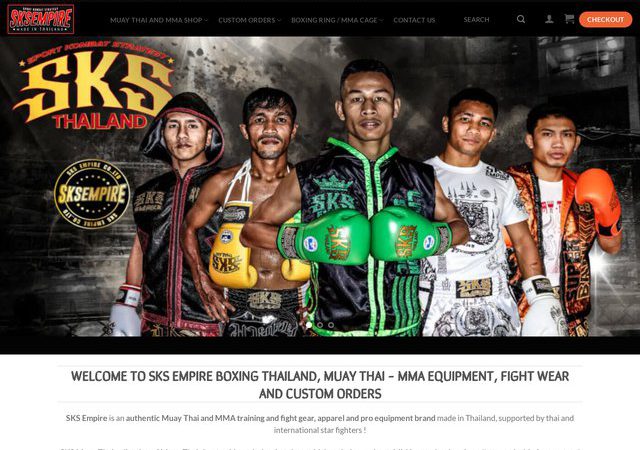 Découvrez la boutique en ligne SKS Boxing Shop