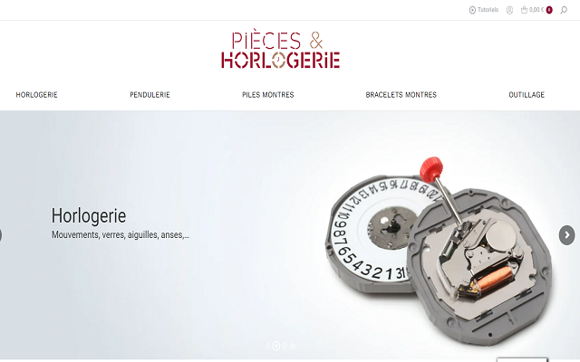 La référence des pièces détachées pour pendules, horloges et montres