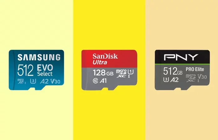 Les meilleures cartes MicroSD