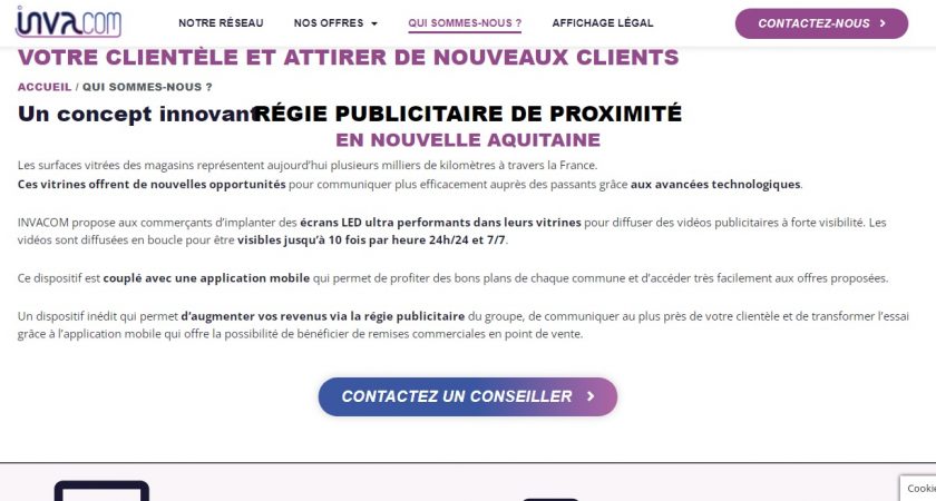 Invacom, agence de marketing d’entreprise en Nouvelle Aquitaine