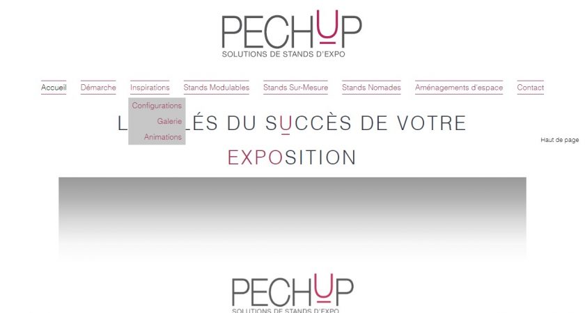 Pech’Up, fabricant de stand modulable à Lyon