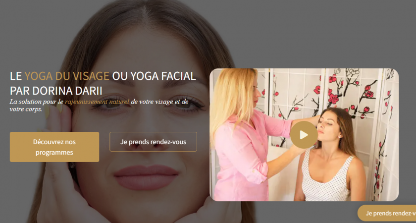 Pogramme de yoga facial en ligne