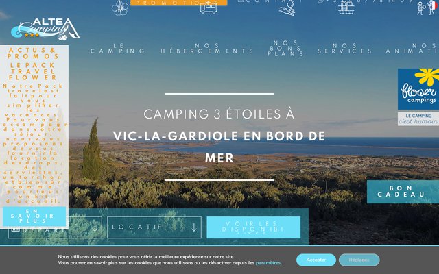Votre camping 3 étoiles à Vic-la-Gardiole en Hérault