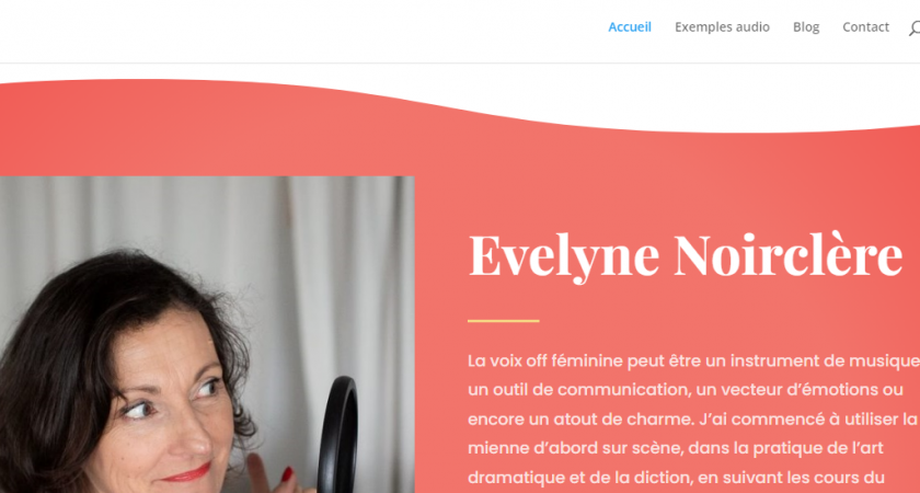 Evelynenoirclerevoixoff.fr : spécialiste voix off femme pour documentaires et films d’entreprise à Nancy