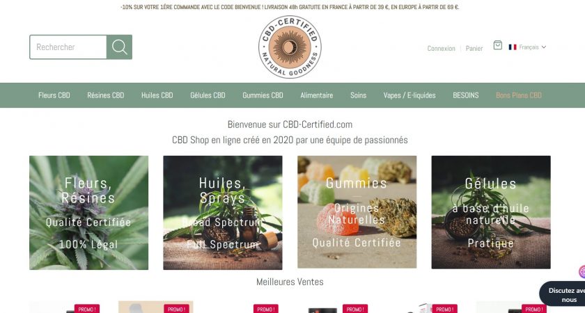 Achat de CBD en ligne : la boutique de référence pour vous
