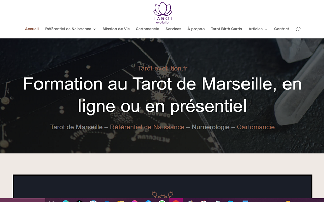 Formation et cours individuels au Tarot de Marseille en ligne
