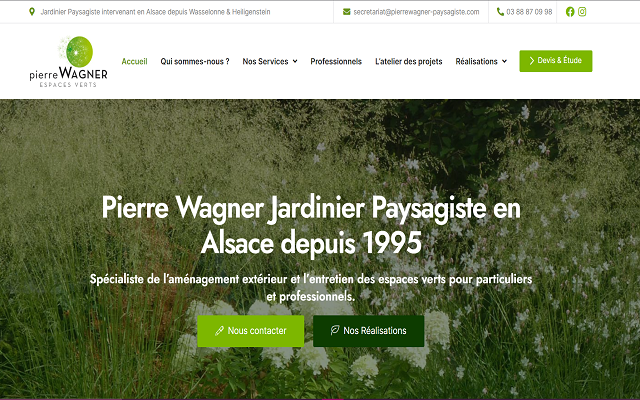 Jardinier paysagiste en Alsace depuis Wasselonne et Heiligenstein