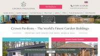 Crown Pavilions, création de bâtiment de jardin