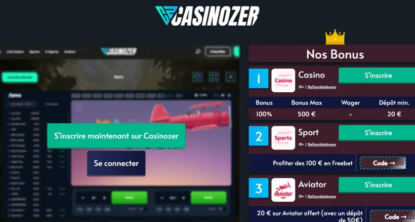 Casinozer, votre casino en ligne