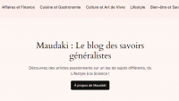 Maudaki, blog généraliste