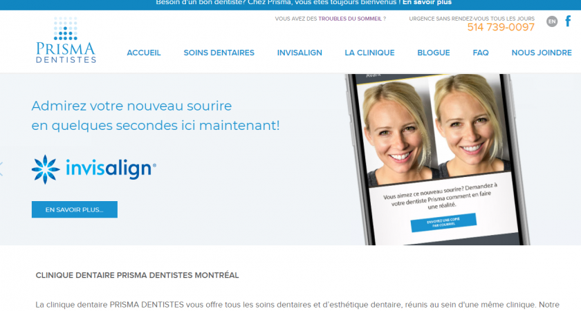 Prisma Dentistes : Clinique dentaire à Montréal