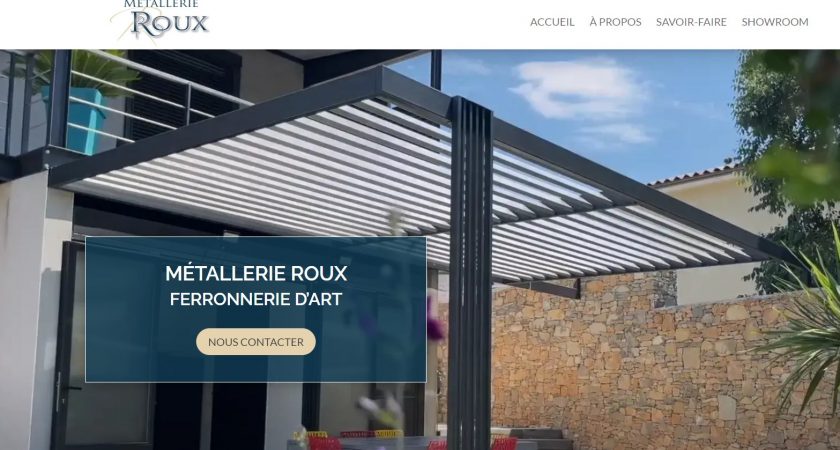 Métallerie Roux : votre métallerie, ferronnerie et menuiserie en France