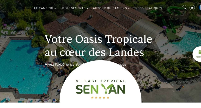 Sen-Yan, camping 5 étoiles dans les Landes