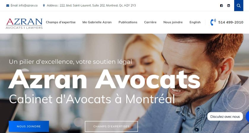 Azran Avocats, cabinet d’avocats au Québec